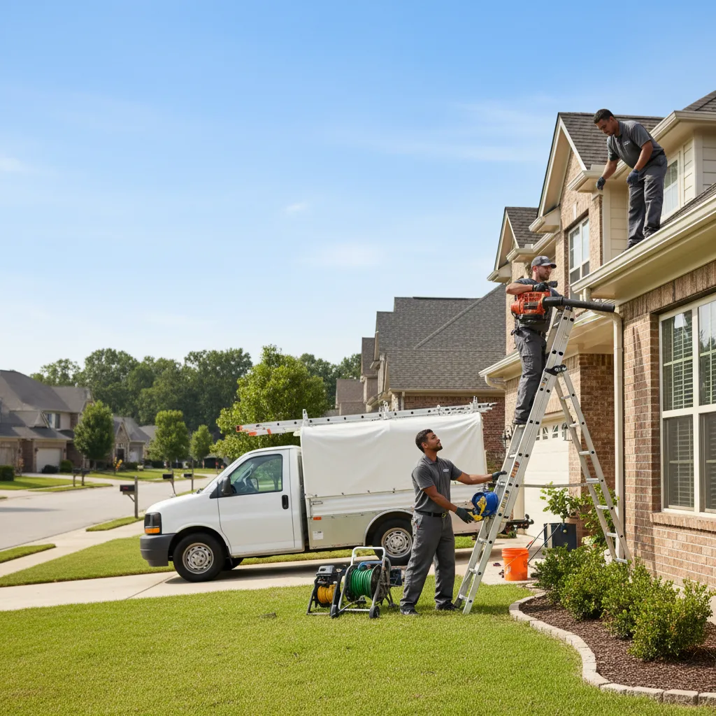 Home Gutter Service in Olin, NC near me
